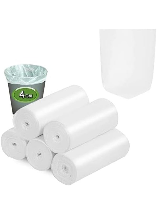 Home Disposable Garbage Bags White 46x52 cm 150 Bags - Image 3